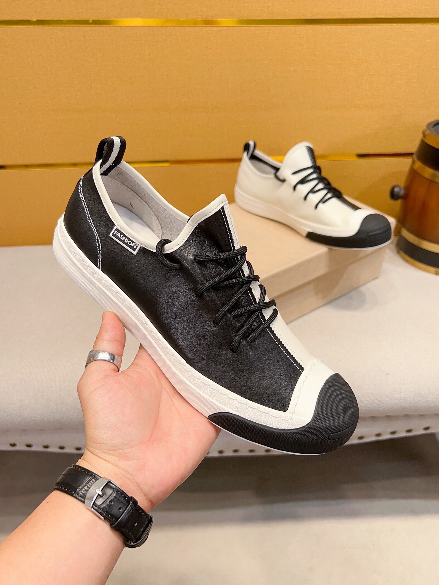 Men Shoes Zara - European Men's fashion Genuine leather Sports