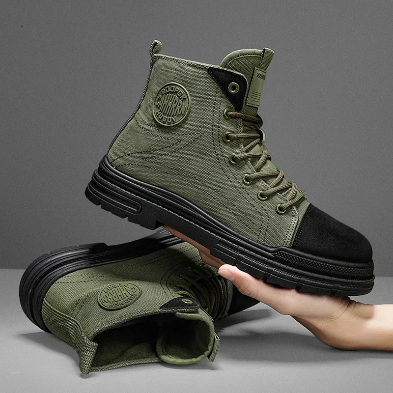 Men Shoes 2026 - 2026 Mens Boots Casual Canvas Shoes