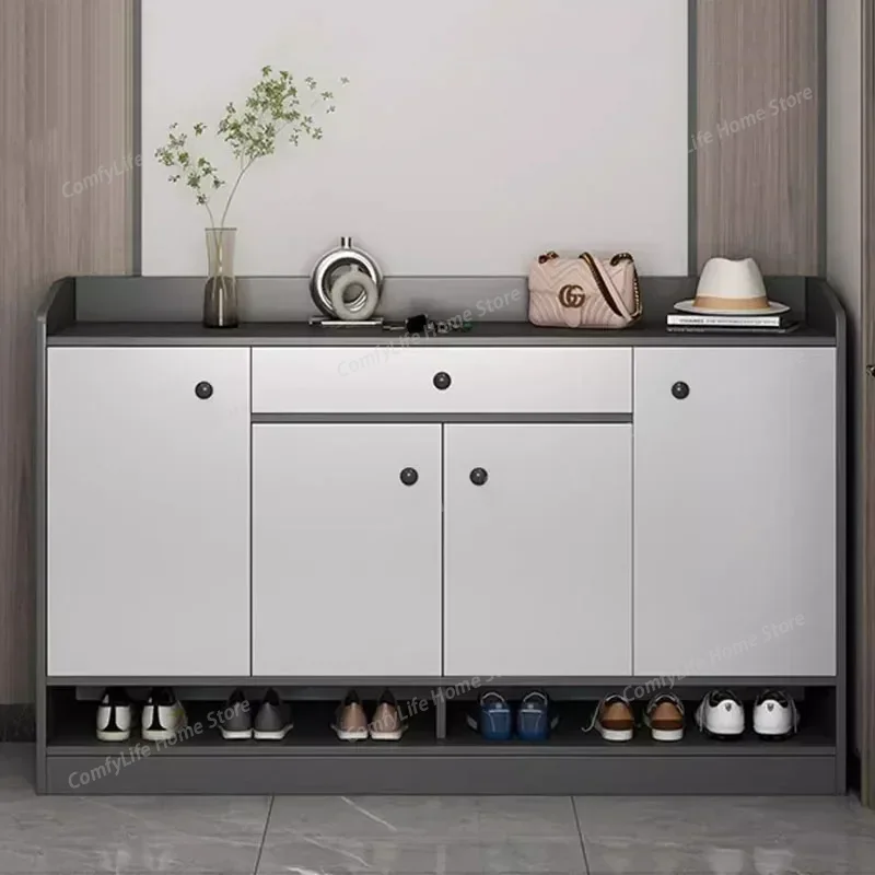 Men Shoes Rack - Boots Storage Shoe Cabinets Dust Proof