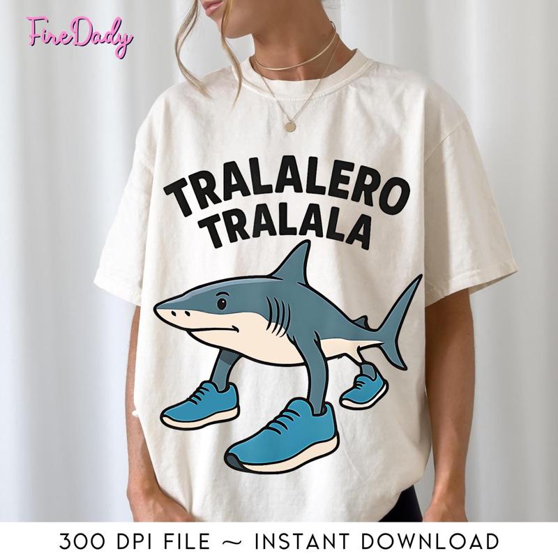 Men Shoes Png - Tralalero Tralala Italian Brainrot Meme Png