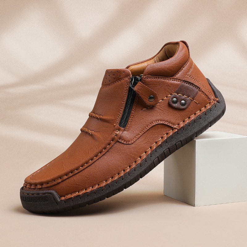 Men Shoes 2026 - Plus Size 38-50 Handmade Men Leather