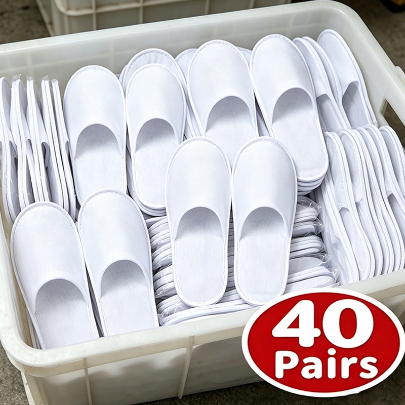40pairs 2026 White Hotel Slipp - Men Shoes 2026 のレビューと価格