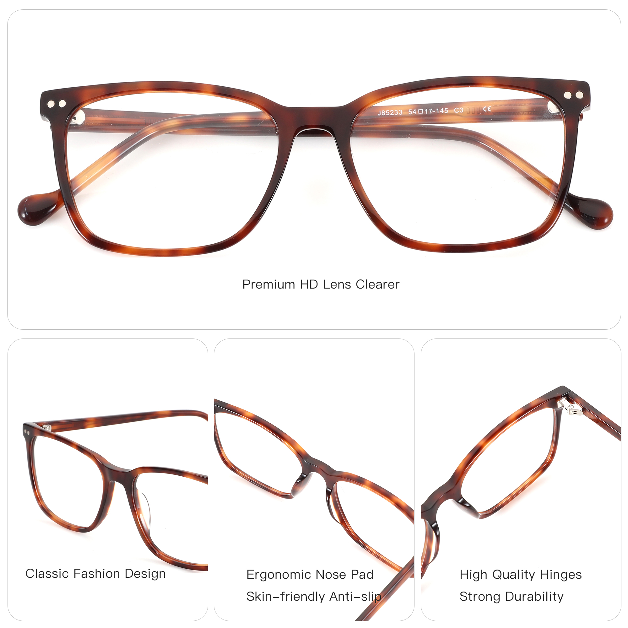 ZENOTTIC Acetate Rectangle Len - Men Shoes Zegna のレビューと価格