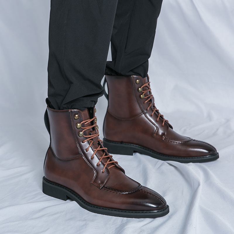 2026 New Men's Pointed Brown B - Men Shoes 2026 のレビューと価格
