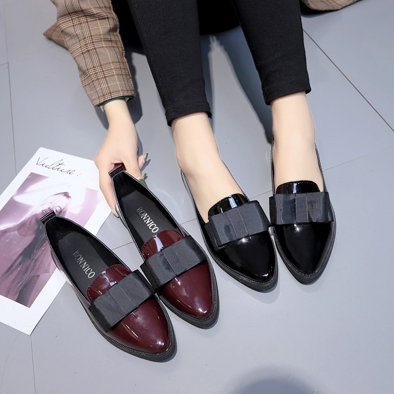 Black/ Wine Red Patent Leather - Dress Shoe Pointed のレビューと価格