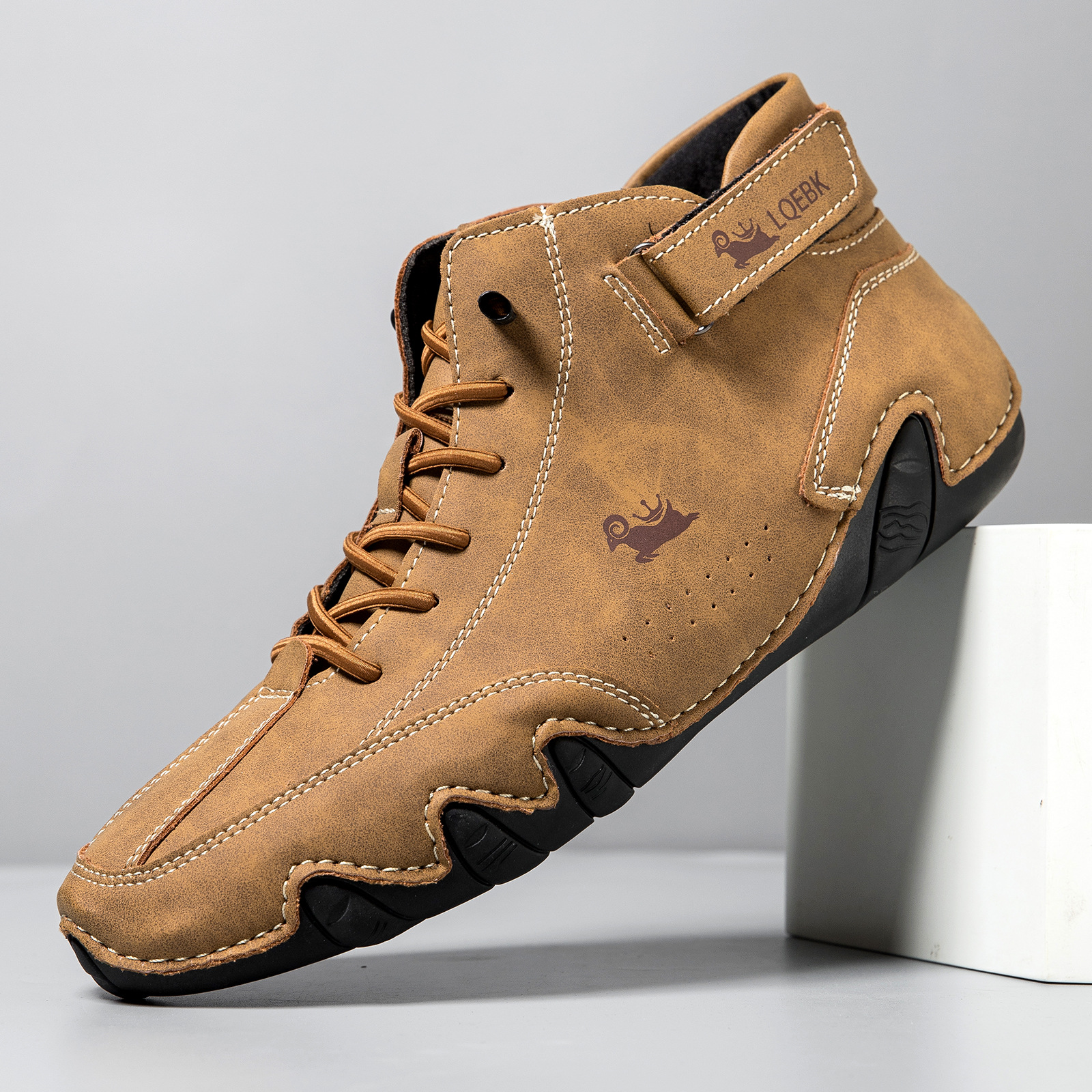 Leather Casual Shoes Sneakers  - Men Shoes 2026 のレビューと価格