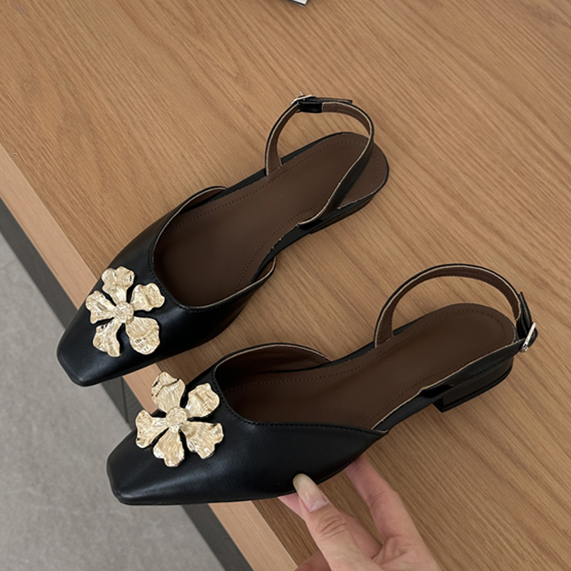 Aneikeh Golden Fashion Flower  - Dress Shoe Pointed のレビューと価格