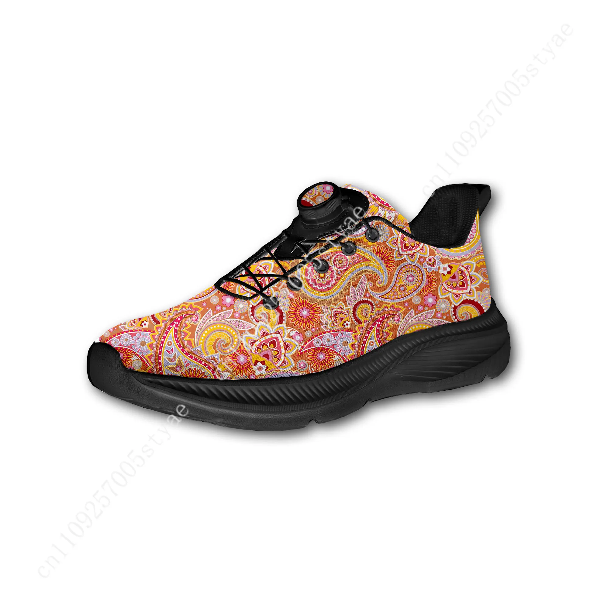 Bohemian Mandala Floral Print  - Men Shoes Sneakers のレビューと価格