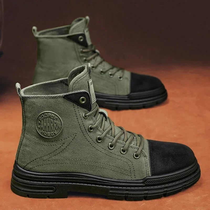 2026 Mens Boots Casual Canvas  - Men Shoes 2026 のレビューと価格