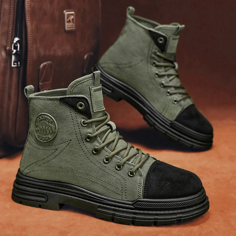 2026 Mens Boots Casual Canvas  - Men Shoes 2026 のレビューと価格