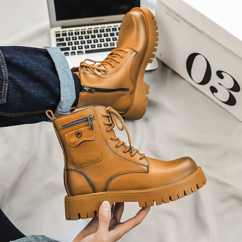 2025 Trend Men Boots Sneakers  - Men Shoes Type のレビューと価格