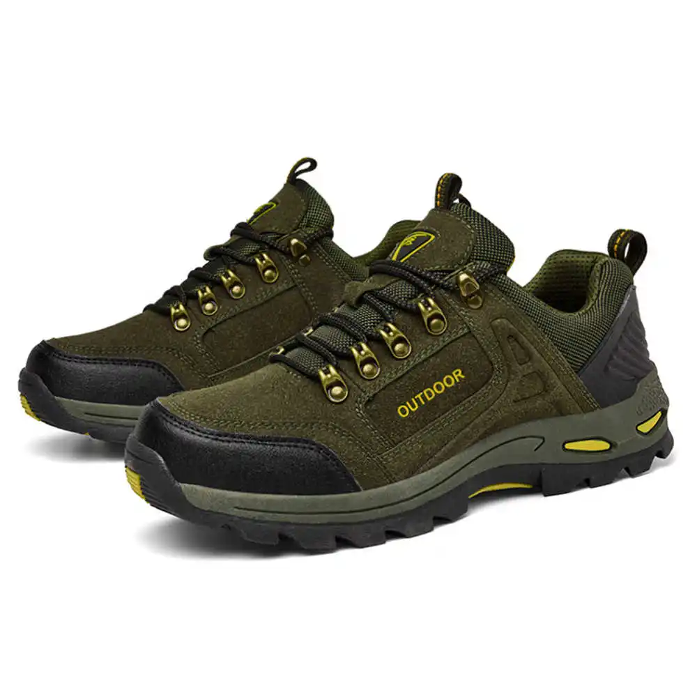 Non-slip Lace Up Hiking Tennis - Men'S Shoes Good For Wide Feet のレビューと価格