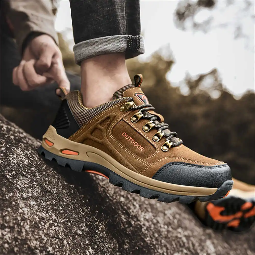 Non-slip Lace Up Hiking Tennis - Men'S Shoes Good For Wide Feet のレビューと価格