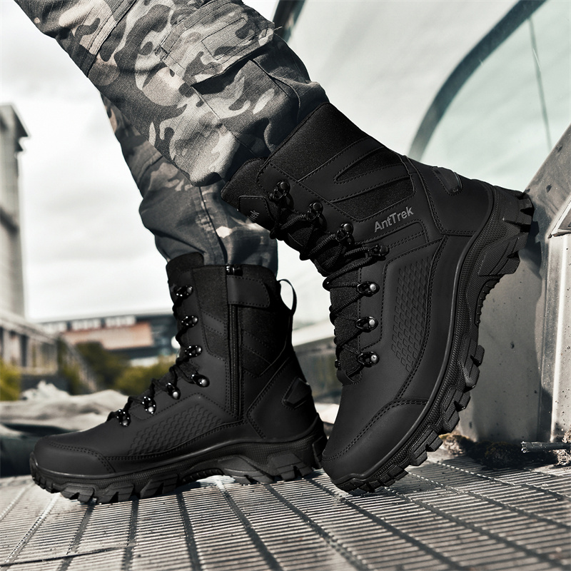 New Men Tactical Boots Hunting - Men Shoes Type のレビューと価格