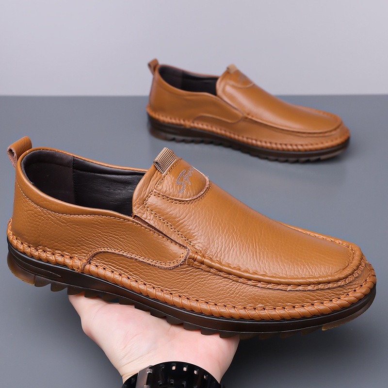 Men's Genuine Leather Shoes 20 - Men'S Shoes Size 43 In Us のレビューと価格
