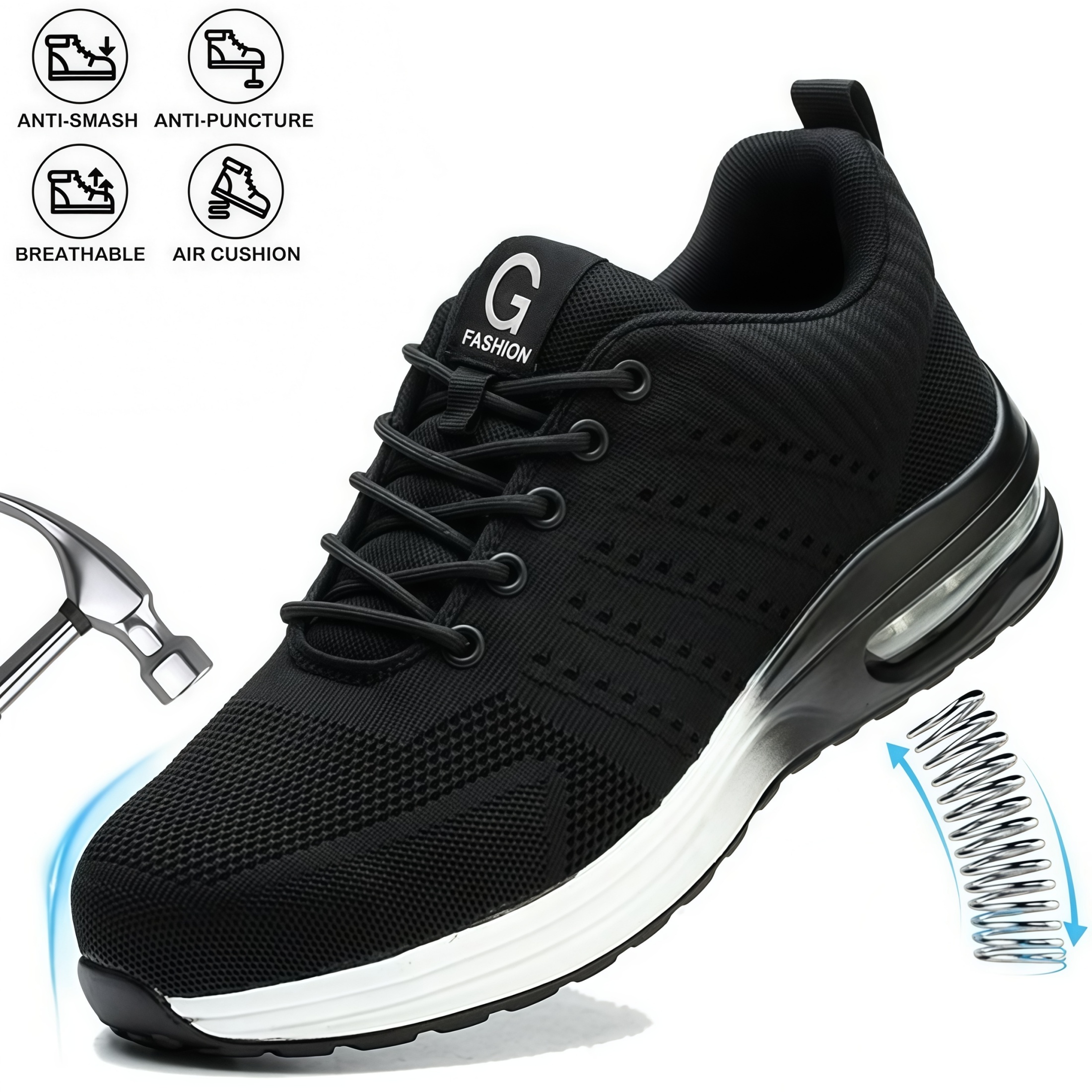 Indestructible Safety Shoes Fo - Men Shoes Sneakers のレビューと価格
