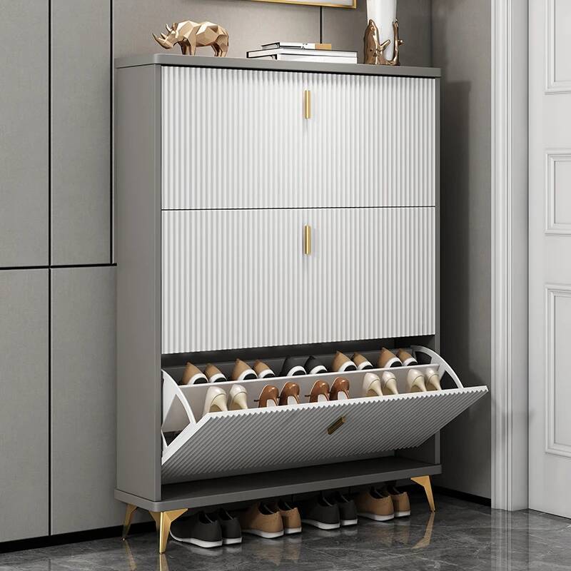 Modern Minimalist Shoe Cabinet - Men Shoes Rack のレビューと価格