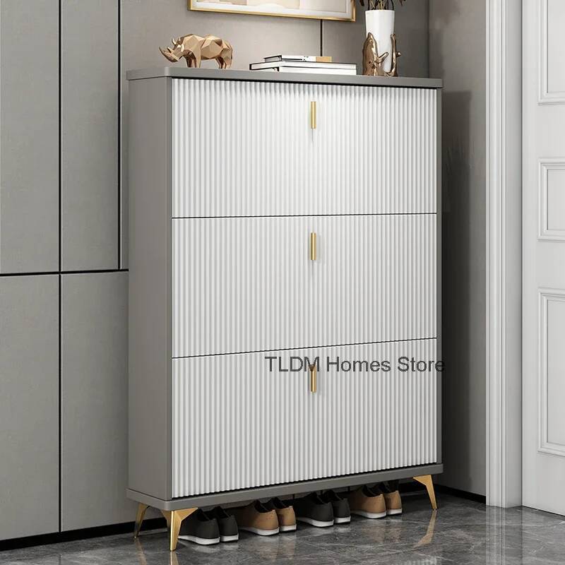 Modern Minimalist Shoe Cabinet - Men Shoes Rack のレビューと価格