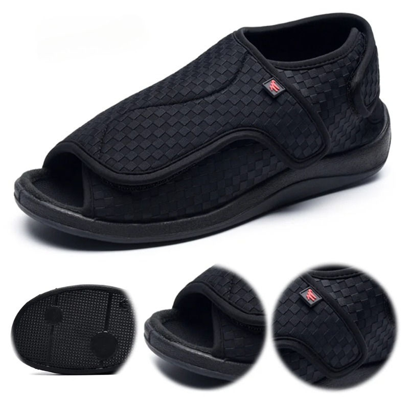 Women Men Diabetic Slippers Ex - Men'S Shoes For Wide Feet のレビューと価格