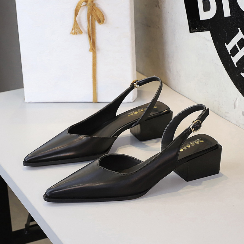 Pointed Toe Back Tripod Strap  - Dress Shoe Pointed のレビューと価格