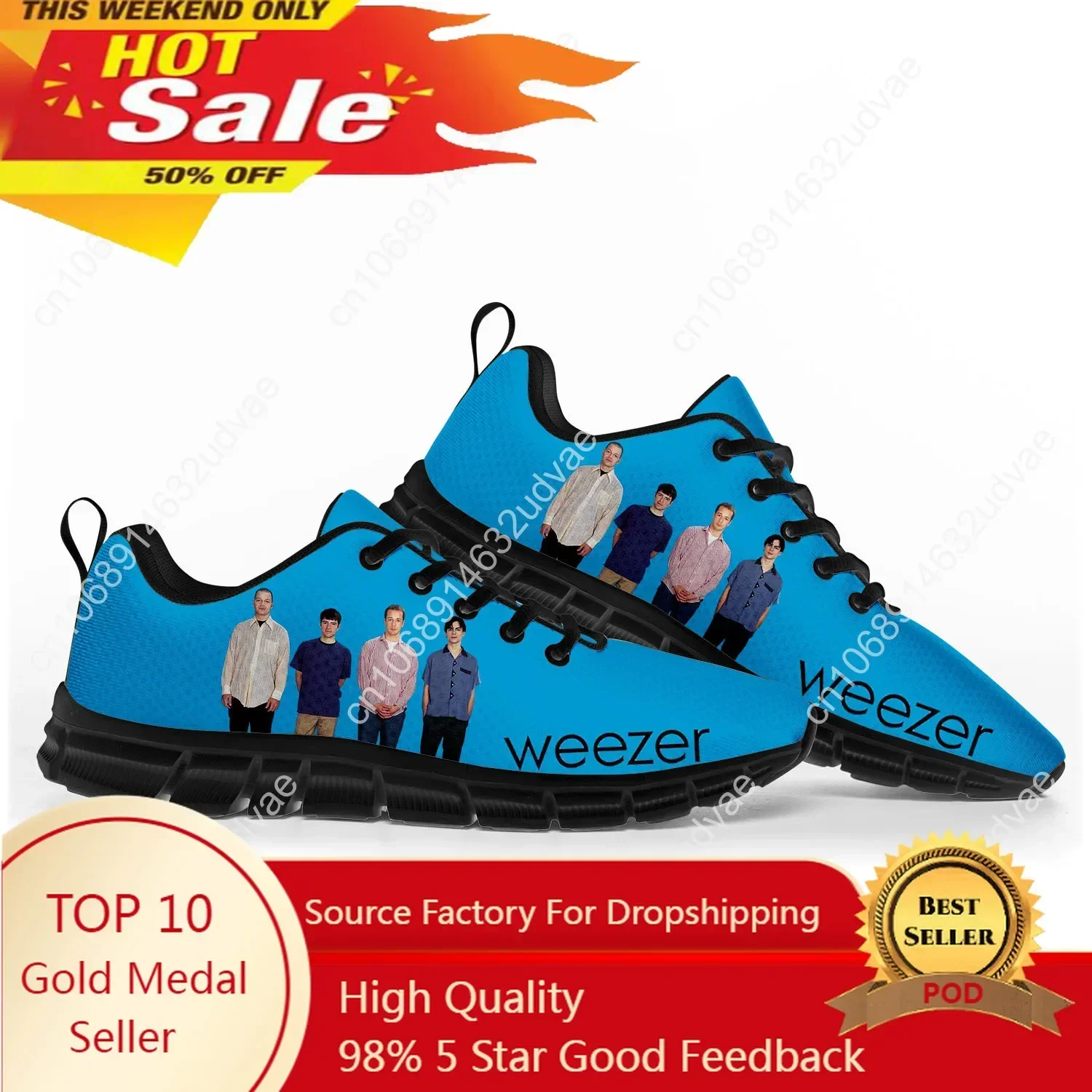 Weezer Sports Shoes Mens Women - Men'S Shoes Casual Sneakers のレビューと価格