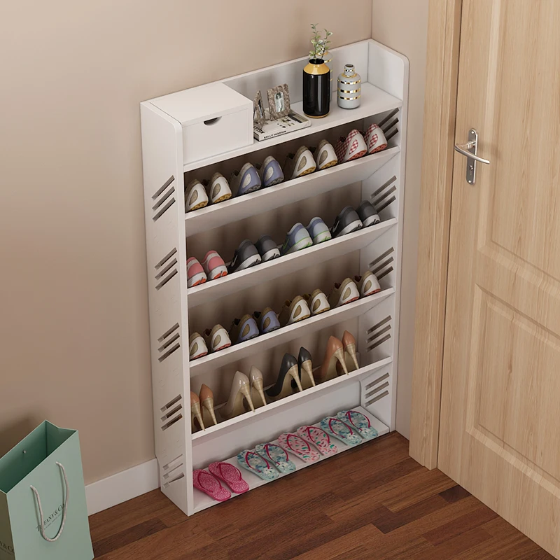 Fashion Simple Ultra-Narrow Ob - Men Shoes Rack のレビューと価格