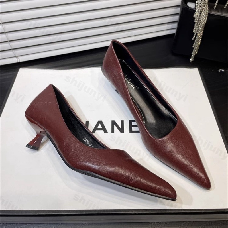 Women's High Heels Patent Leat - Dress Shoe Pointed のレビューと価格