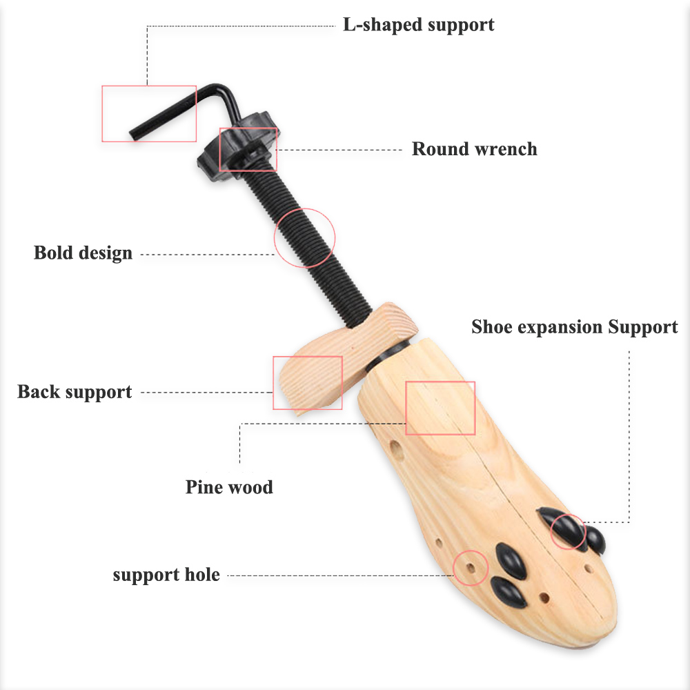 Fits Fixed Shoe Stretcher Wood - Men Shoes Rack のレビューと価格