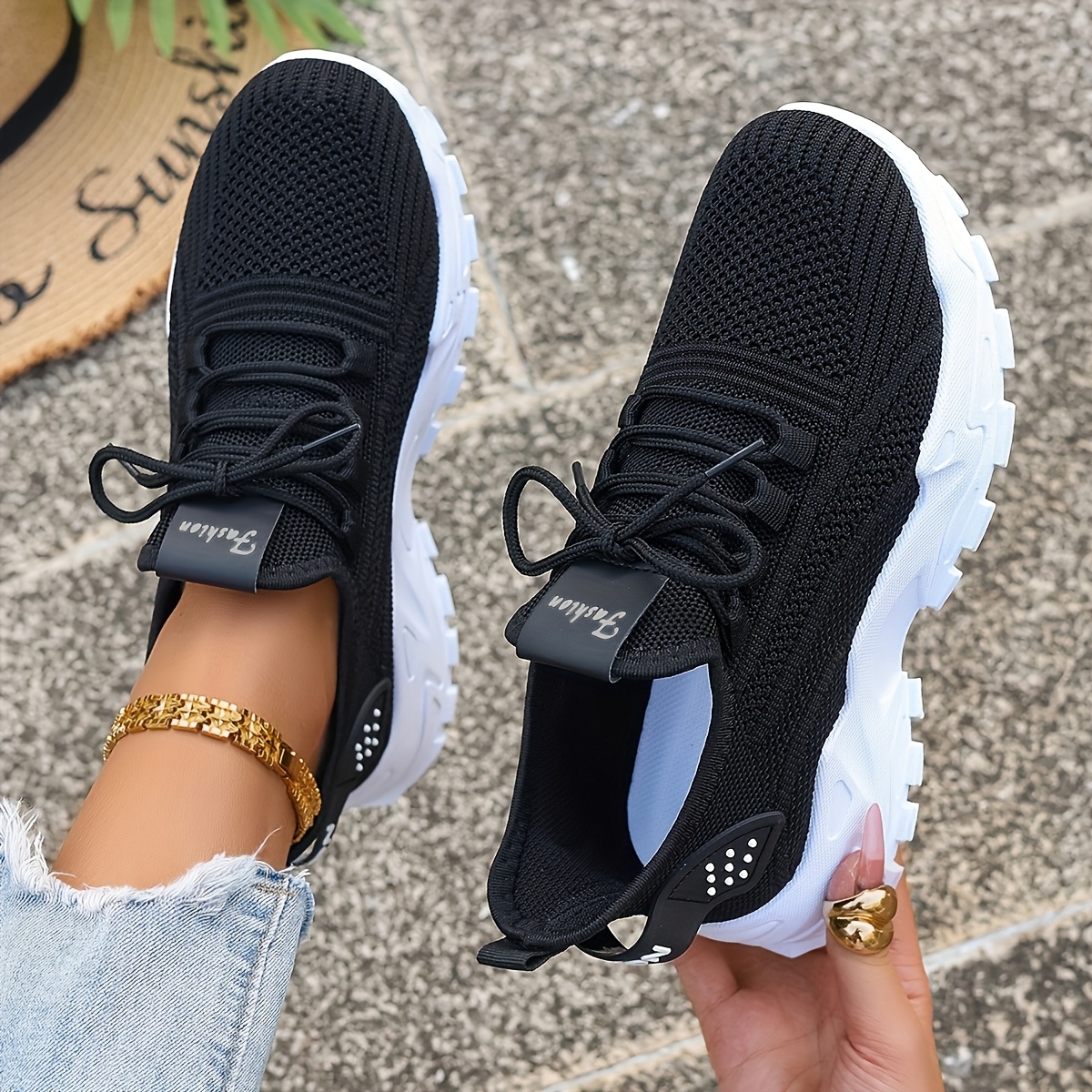 Breathable Knit Sneakers Fashi - Men'S Shoes Dockers のレビューと価格