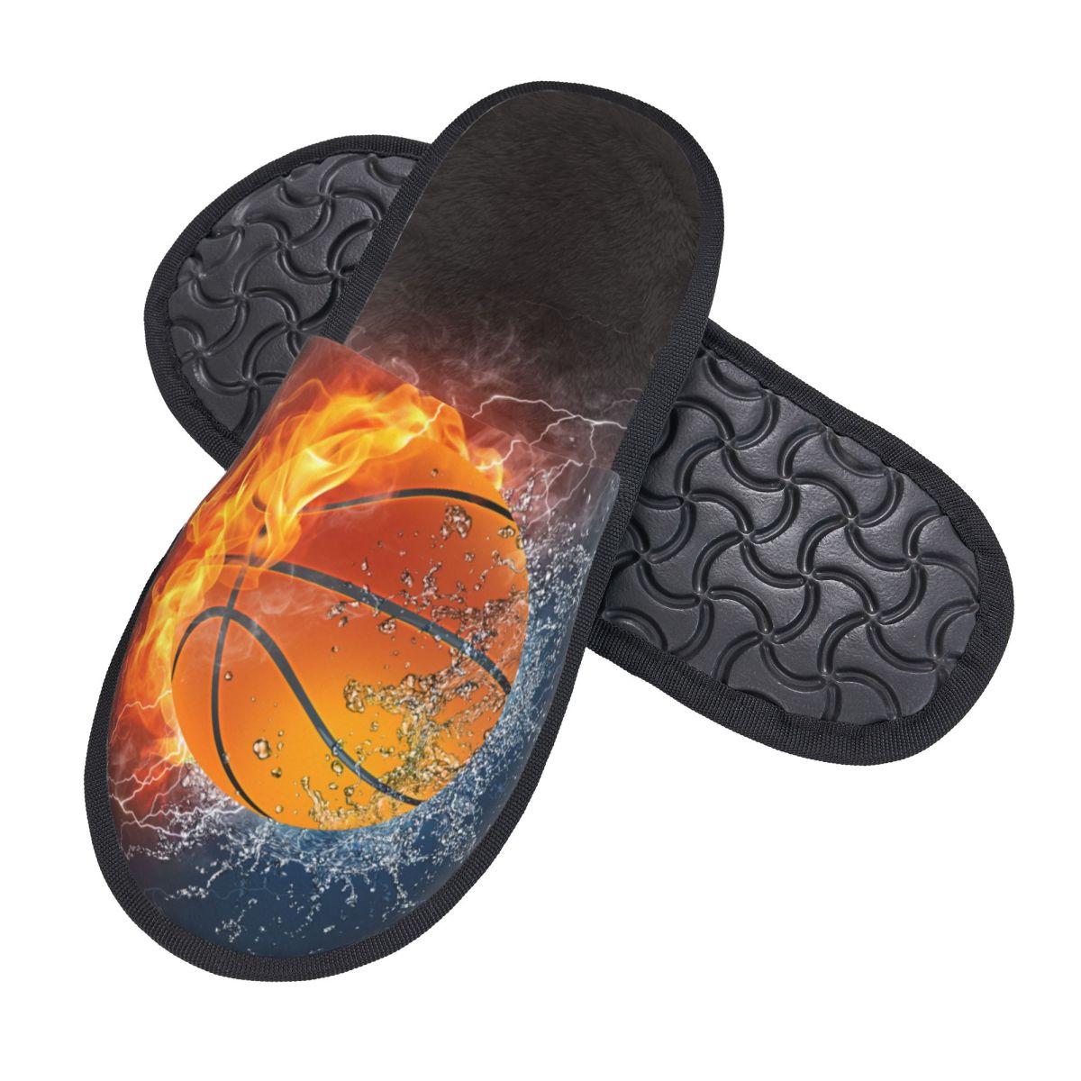 Plush Indoor Slippers Basketba - Men'S Shoes Basketball のレビューと価格