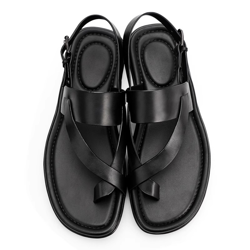 Genuine Leather Mens Sandals L - Men'S Shoes Size 43 In Us のレビューと価格