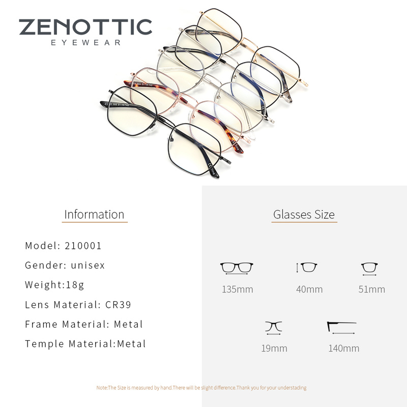 ZENOTTIC Metal Anti Blue Light - Men Shoes Zegna のレビューと価格