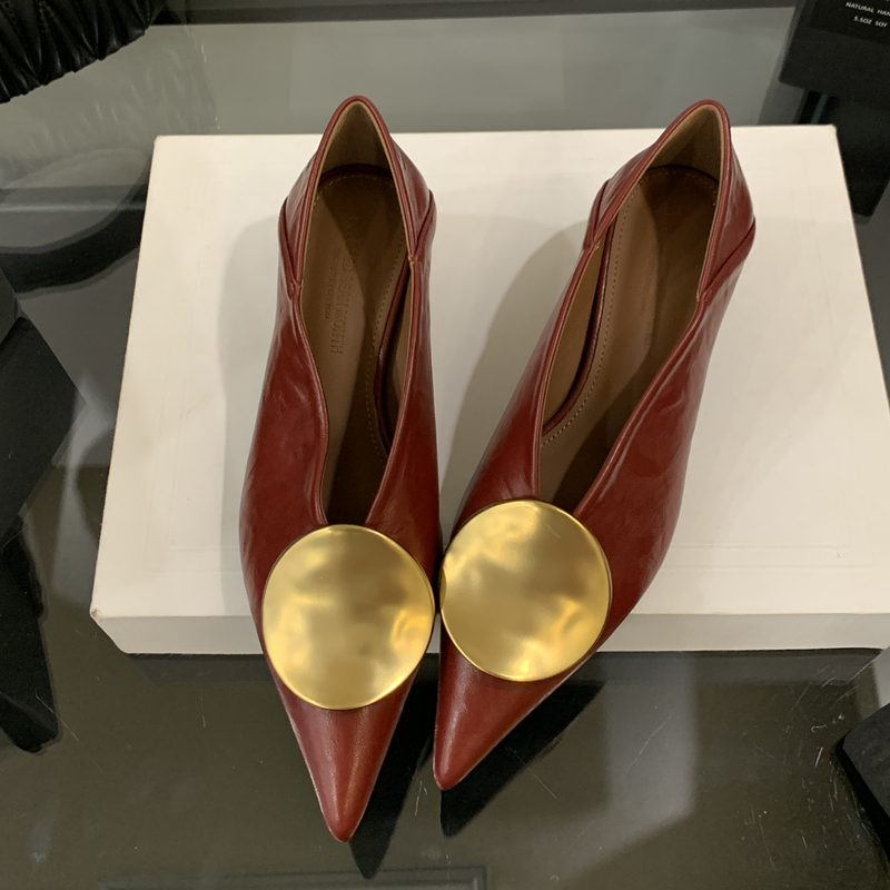 SUOJIALUN 2025 Autumn New Bran - Dress Shoe Pointed のレビューと価格