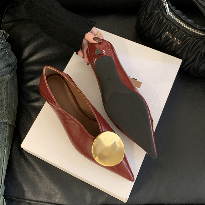 SUOJIALUN 2025 Autumn New Bran - Dress Shoe Pointed のレビューと価格
