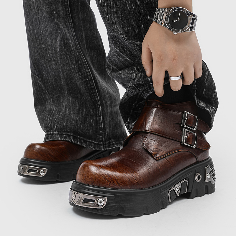 large size men fashion punk go - Men Shoes Type のレビューと価格