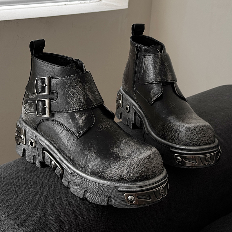 large size men fashion punk go - Men Shoes Type のレビューと価格