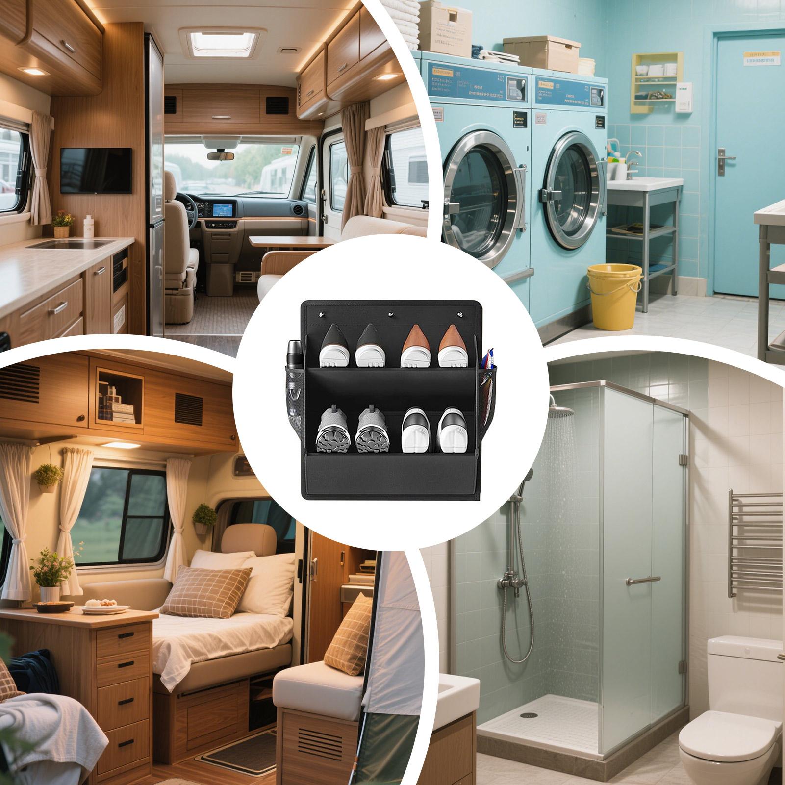 RV Shoe Storage with Adhesive  - Men Shoes Rack のレビューと価格