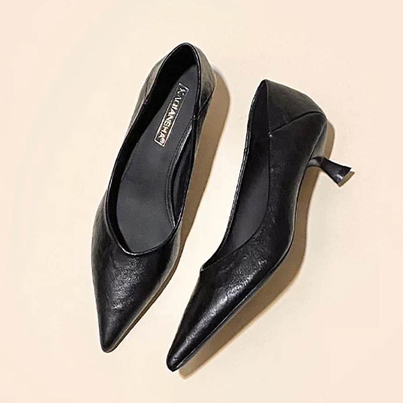 French Elegant Pointed Toe Sof - Dress Shoe Pointed のレビューと価格