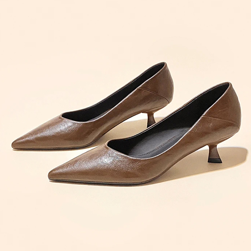 French Elegant Pointed Toe Sof - Dress Shoe Pointed のレビューと価格