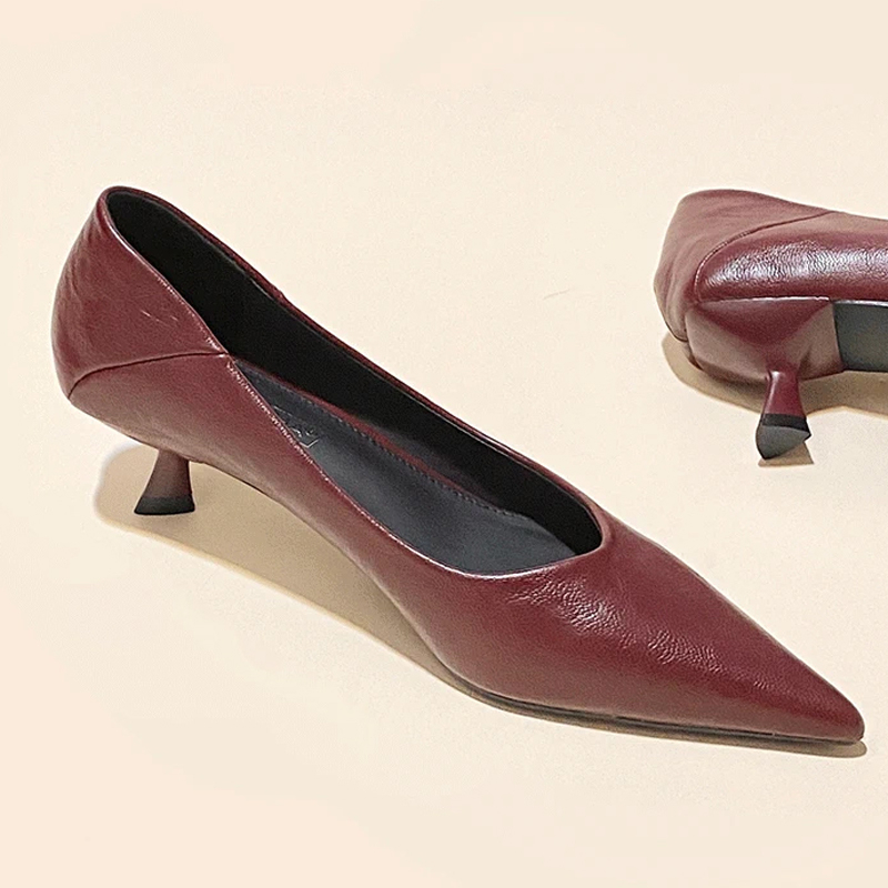 French Elegant Pointed Toe Sof - Dress Shoe Pointed のレビューと価格