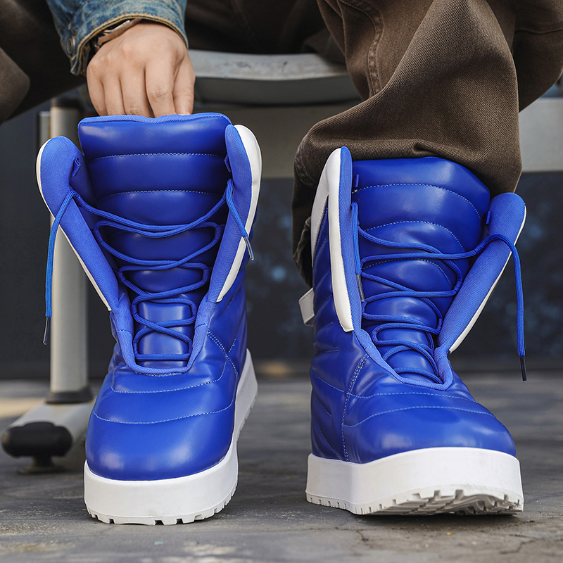 men boots 2025 New Winter Slip - Men Shoes Type のレビューと価格