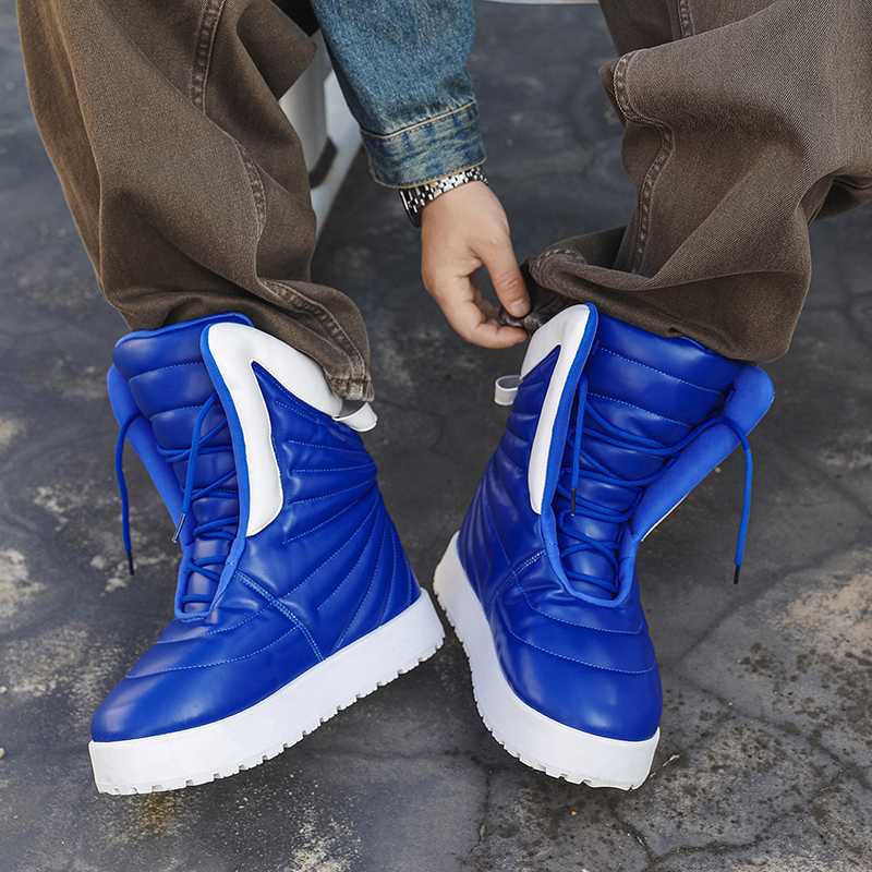men boots 2025 New Winter Slip - Men Shoes Type のレビューと価格