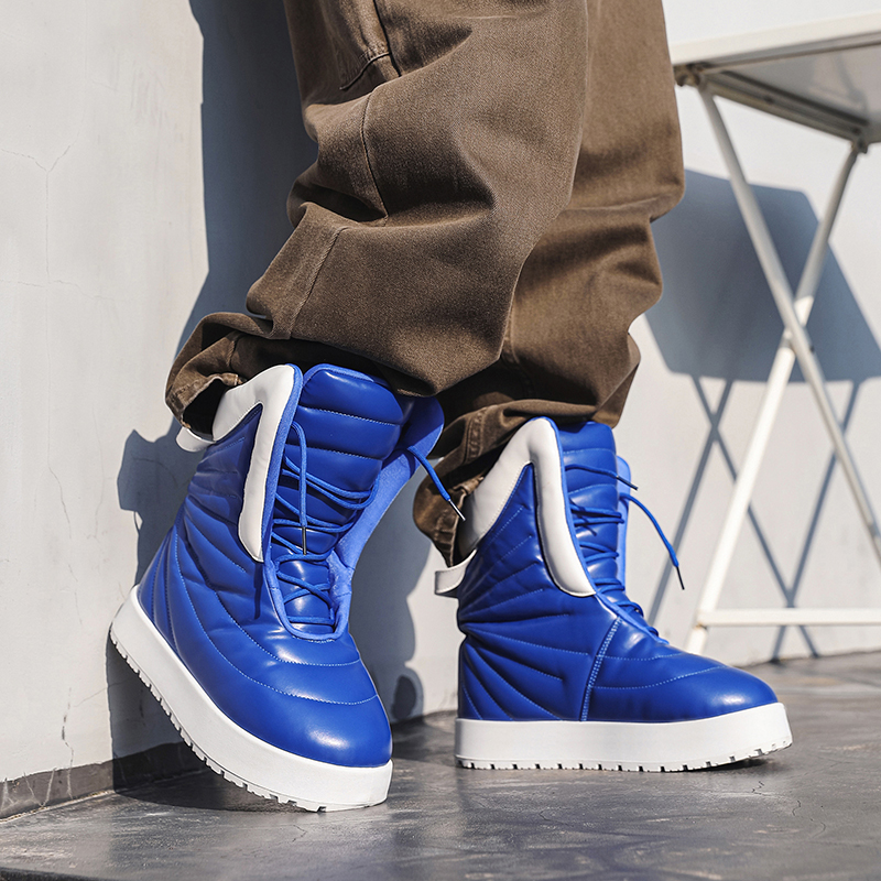 men boots 2025 New Winter Slip - Men Shoes Type のレビューと価格