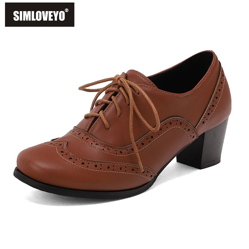 SIMLOVEYO New Brown Women Pump - Men'S Shoes Size 43 In Us のレビューと価格