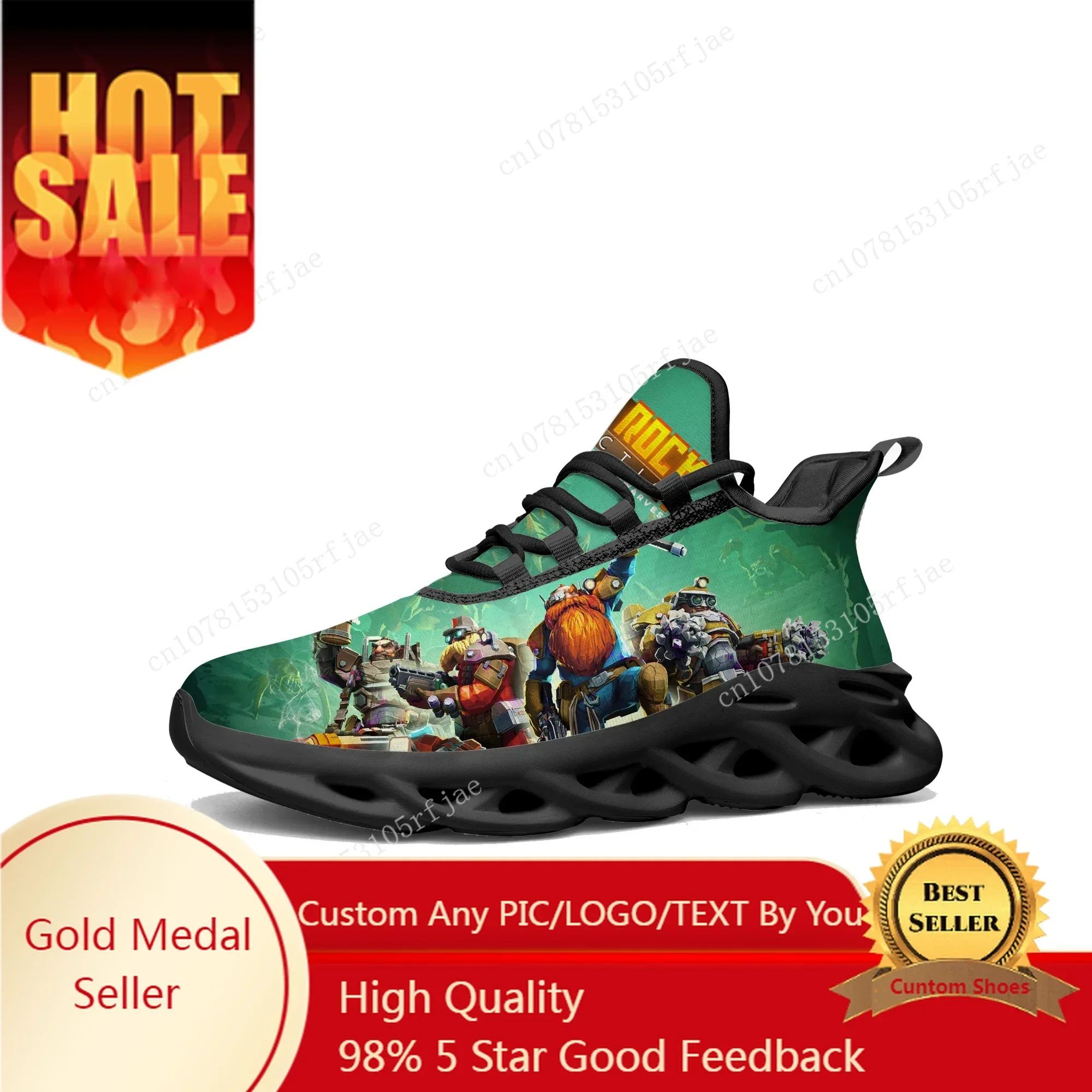 Deep Rock Galactic Flats Sneak - Men Shoes Sneakers のレビューと価格