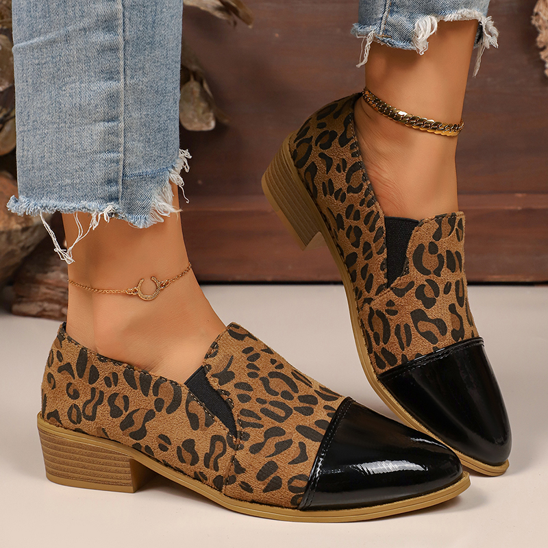 Leopard Printed Women's Low He - Dress Shoe Pointed のレビューと価格
