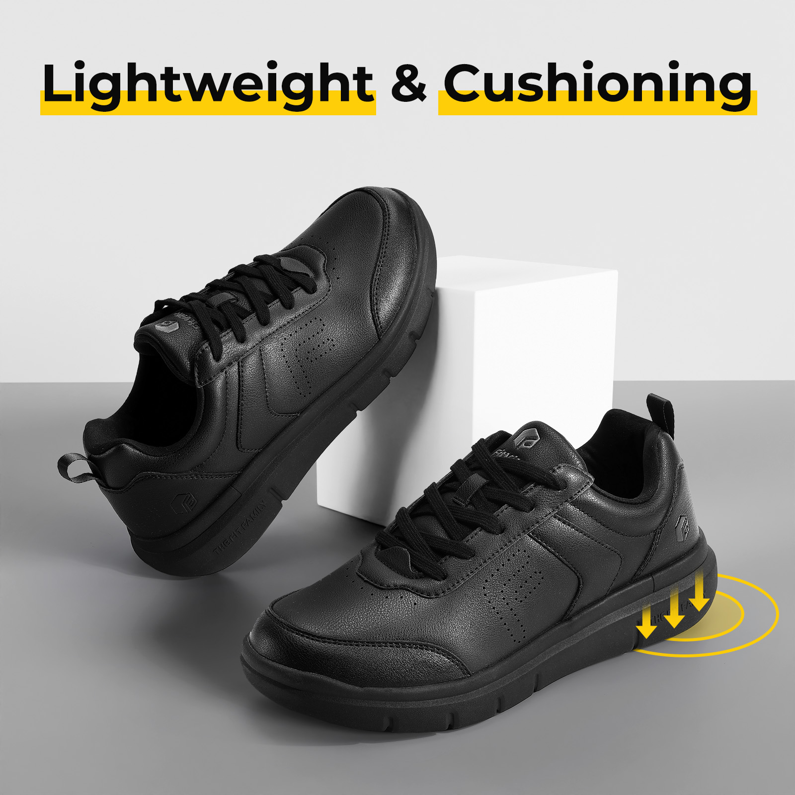 FitVille Men's Casual Leather  - Men'S Shoes For Wide Feet のレビューと価格